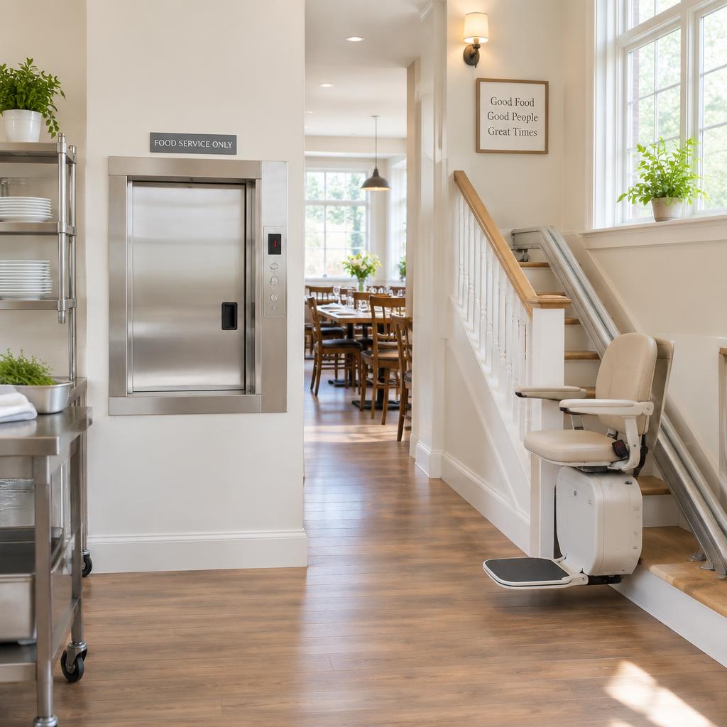 Chairlift & Dumbwaiter